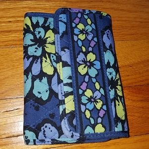 Vera Bradley Indigo Pop Euro Wallet